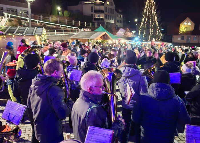 Weihnachtsmarkt 2024 Musikverein Kurkapelle Schönwald