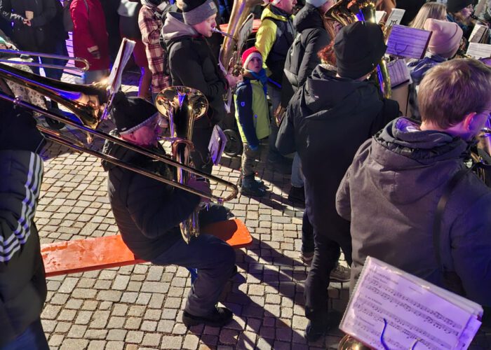 Weihnachtsmarkt 2024 Musikverein Kurkapelle Schönwald